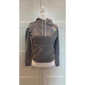 New Women's Gray Official Spartan Trifecta Craft Hooded Sweatshirt Size Medium